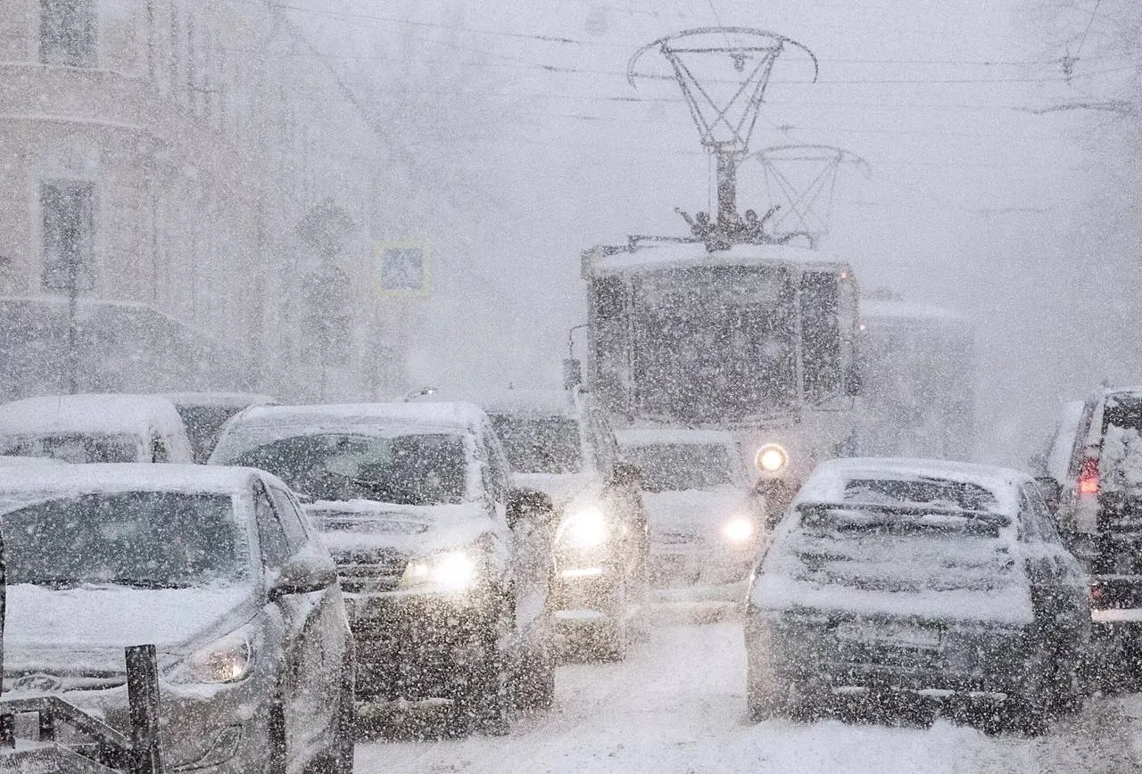 Моноколесо SV зимой
